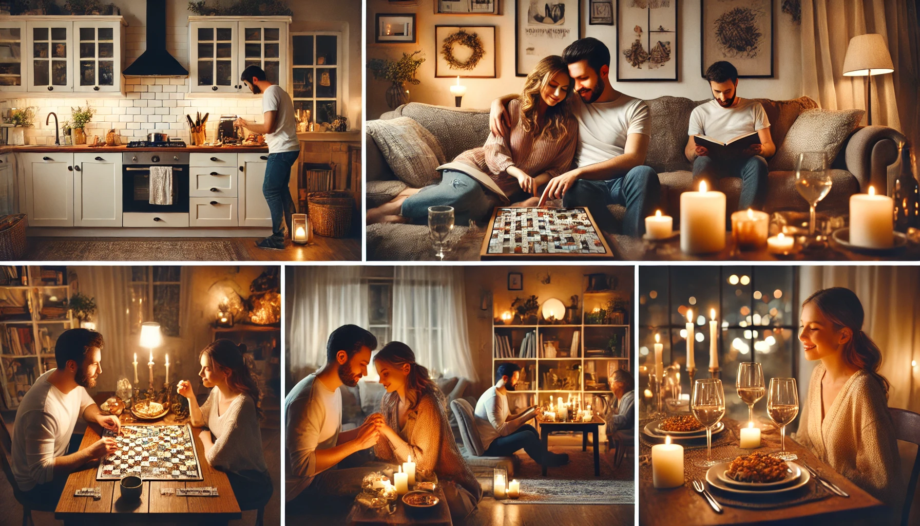 30 Ideas at home date night cover image